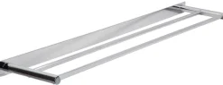 ADORA® håndklædestang dobbelt 60 cm krom