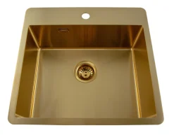 ADORA® Optimus køkkenvask guld 550 x 530 mm