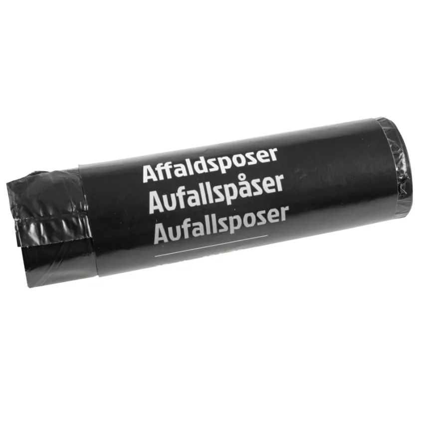 Affaldsposer m/snøreluk - 20 liter