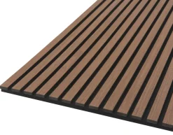 Akustikpanel Quanti walnut 18 x 520 x 2440 mm