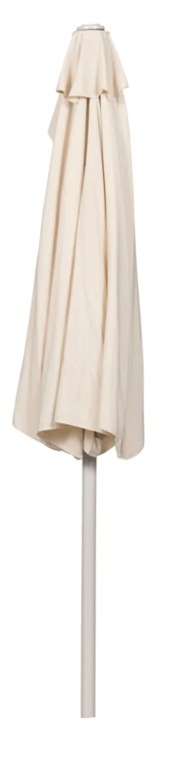 Altanparasol m/krank sandgrå B270 x D135 x H234 cm