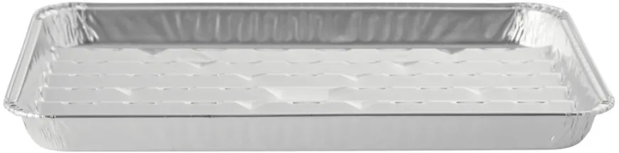 Alubakke med huller 34,2 x 22,8 cm 5 stk. - Grillexpert®