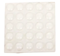 Anslagsdæmpere Ø8 mm transparent 25 stk.