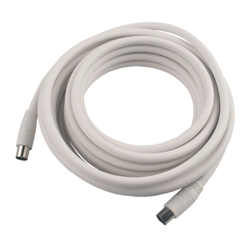 Antenneledning m/stik HF-tæt 5 meter