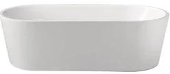 Badekar ovalt fritstående L178 x B80 x H56 cm