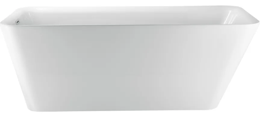 Badekar rektangulært fritstående L170 x B78 x H60 cm