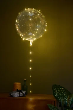 Ballon med 40 Micro-LED Ø50 cm 2-pk.