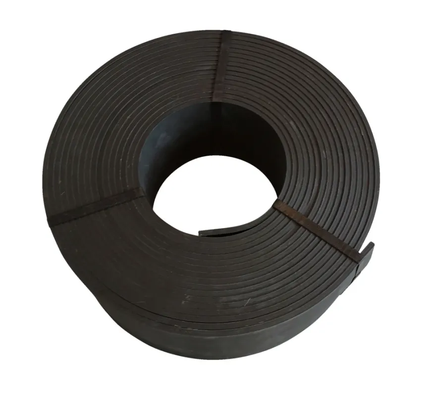Bedkant 10 meter sort plast