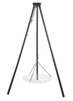 Bålsted tripod med bålfad og rist Ø55 cm - Grillexpert®