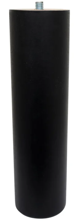 Bordben Ø55 mm x 20 cm sort bøg