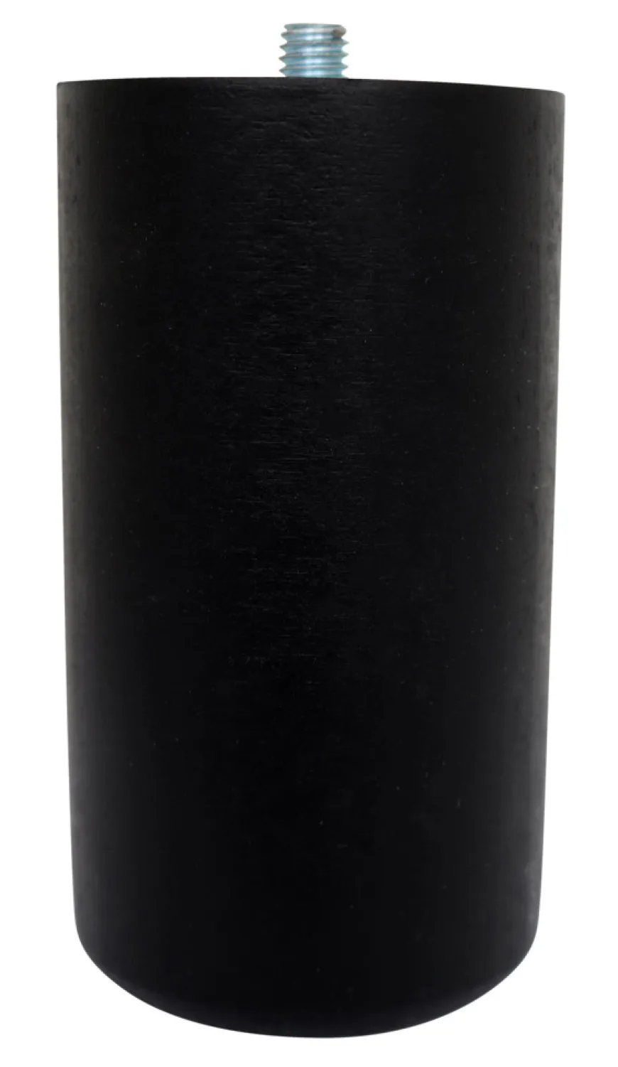 Bordben Ø55 mm x 10 cm sort bøg
