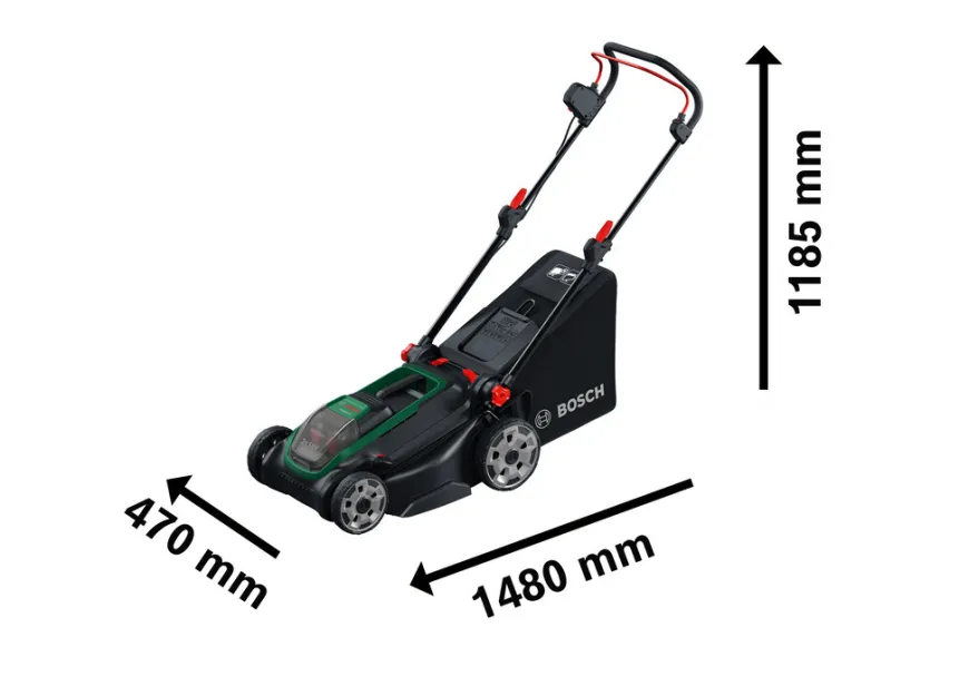 Bosch Rotak 18V-43 akku plæneklipper