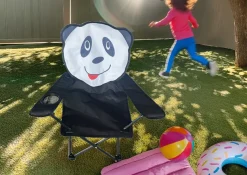 Børnecampingstol panda 35 x 35 x 62 cm - Sunlife®