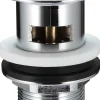 Bundventil pop-up prop 1 1/4" krom