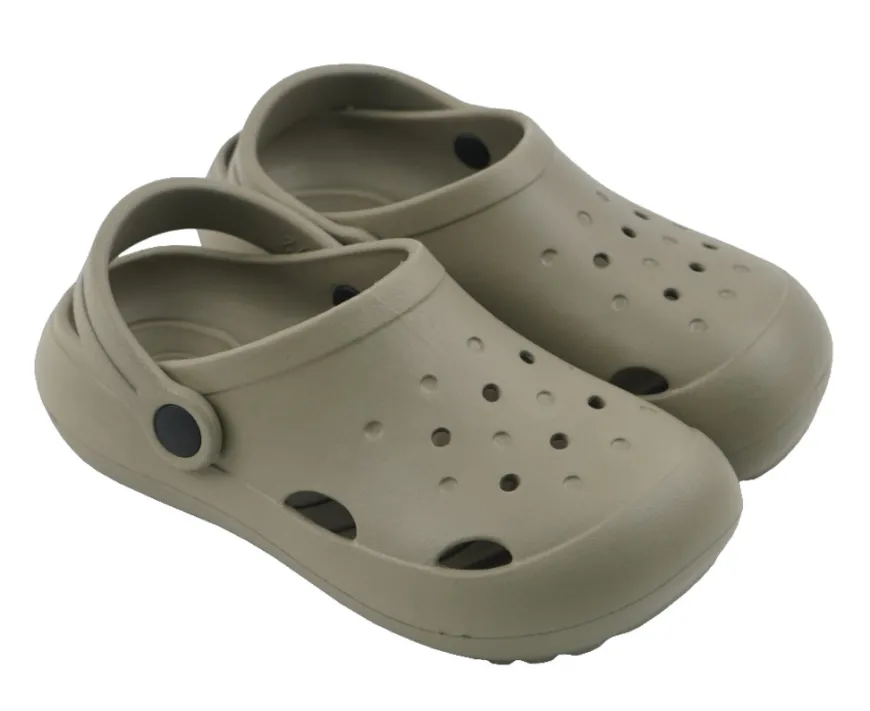 Clogs børn khaki str. 27/28