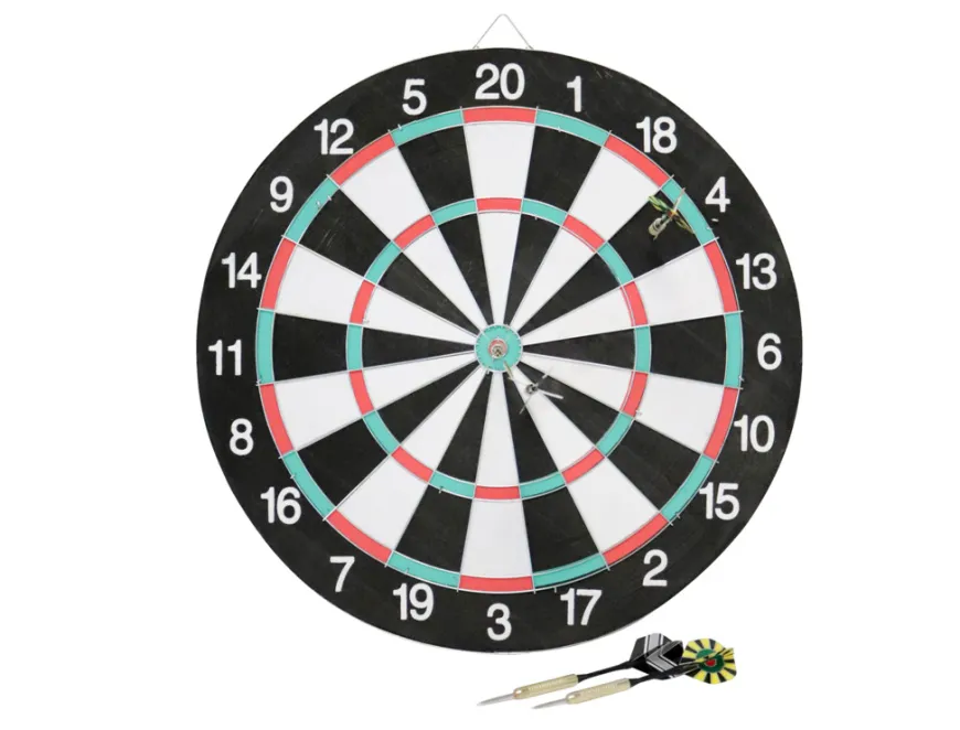 Dartspil dobbeltsidet