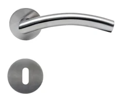 Dørgreb B-greb Ø19 mm rustfri stål