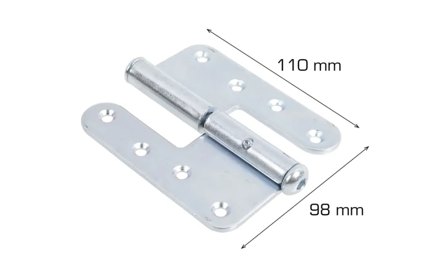 Dørhængsel højre 110 mm 2 stk.