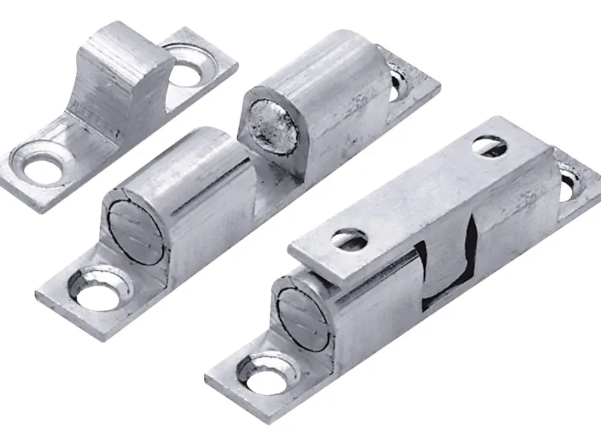 Dørholder 38 x 60 mm krom