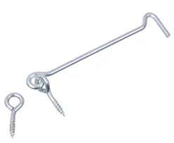 Dørkrog 120 mm elforzinket 2 stk.