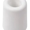 Dørstopper Ø38 x H48 mm hvid plast