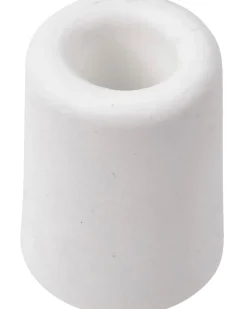 Dørstopper Ø38 x H48 mm hvid plast