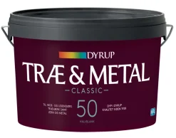 Dyrup Classic Træ & Metal 50 hvid 2,25 liter