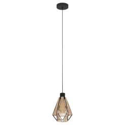 Eglo Adwickle pendel Ø14,5 cm natur/sort