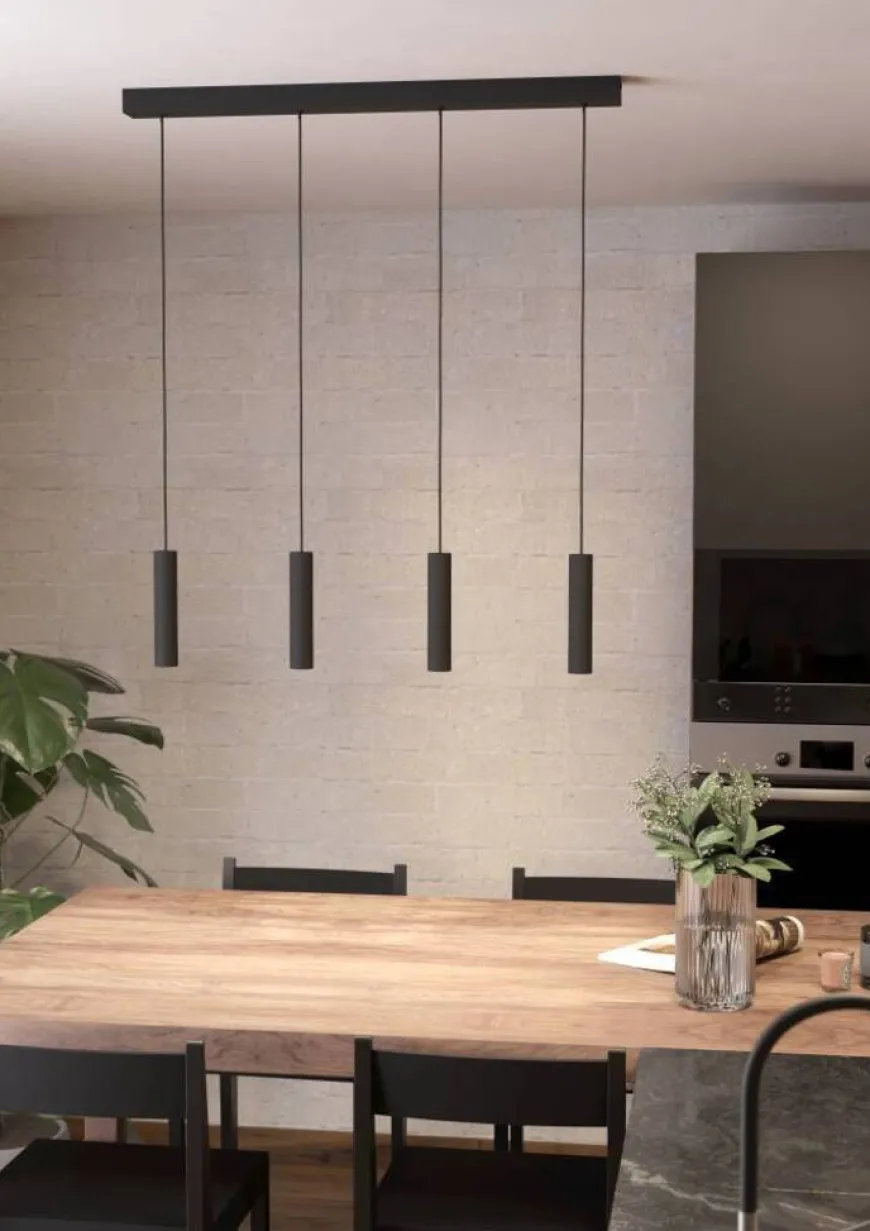 Eglo Almudaina langbordspendel sort Ø6 cm