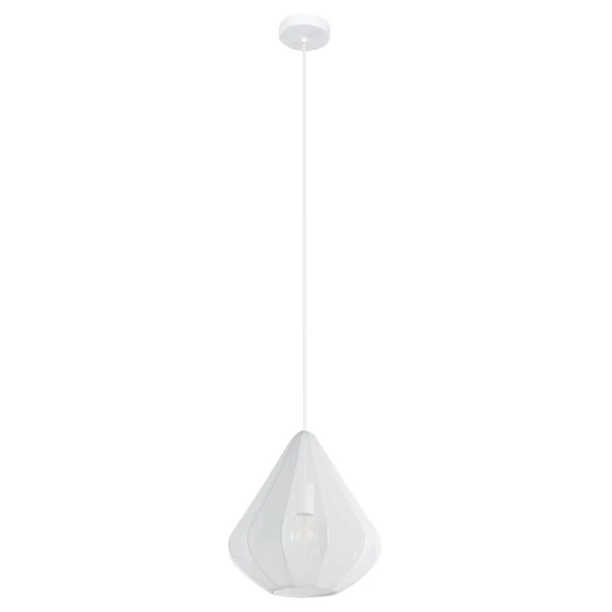 Eglo Dolwen pendel hvid Ø33,5 cm