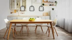 Eglo Floresta langbordspendel sort/glas
