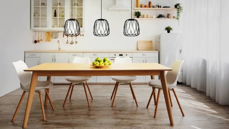 Eglo Floresta langbordspendel sort/glas