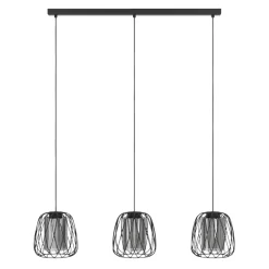 Eglo Floresta langbordspendel sort/glas