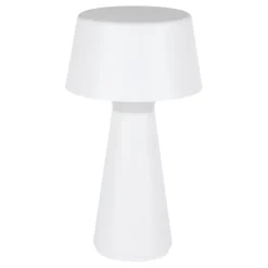 Eglo Huesa bordlampe hvid genopladelig
