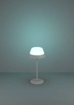 Eglo Meggiano bordlampe grå genopladelig