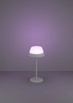 Eglo Meggiano bordlampe grå genopladelig
