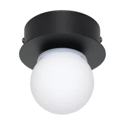 Eglo Mosiano loft- og væglampe sort/hvid Ø11 cm