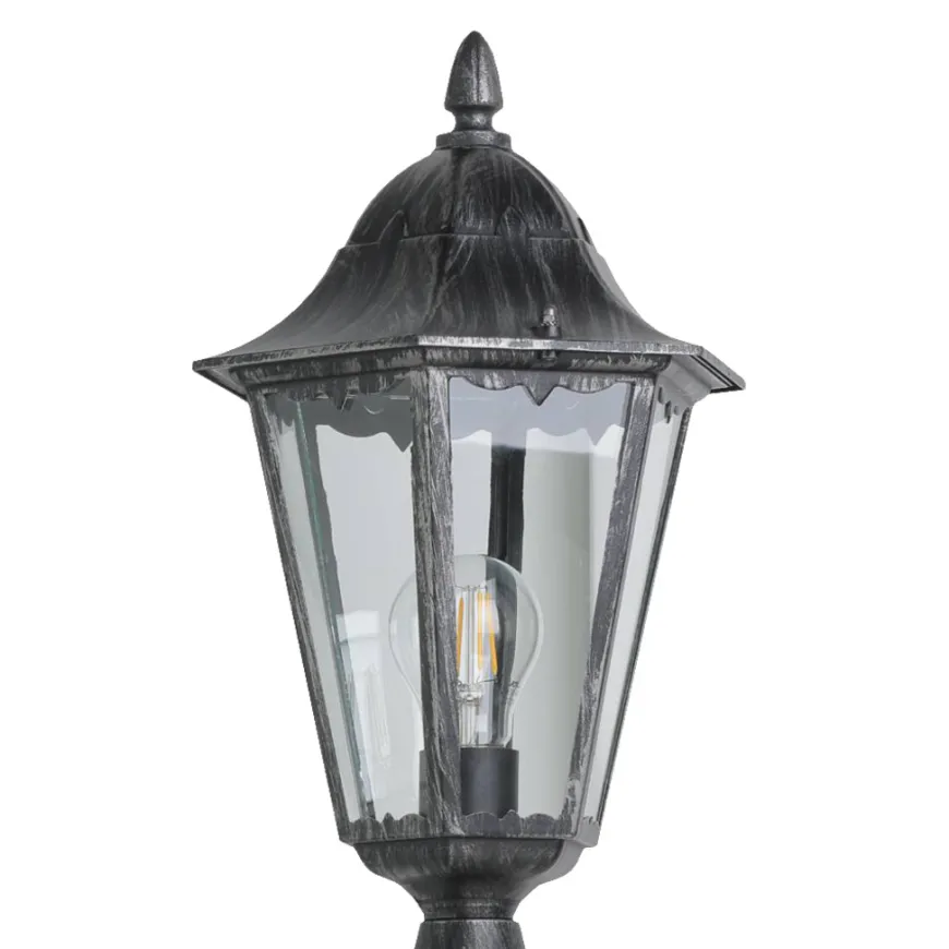 Eglo Navedo standerlampe sort/sølv 200 cm