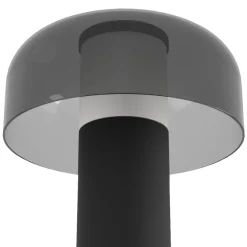 Eglo Ponente bordlampe Ø16 cm sort genopladelig