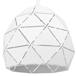 Eglo Roccaforte pendel hvid Ø40 cm