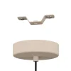 Eglo Valdiola pendel sand/børstet messingfinish Ø36 cm