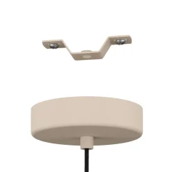 Eglo Valdiola pendel sand/børstet messingfinish Ø36 cm