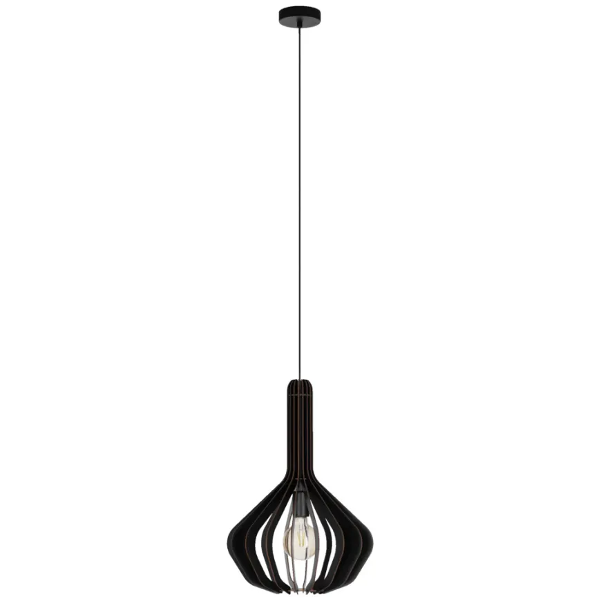 Eglo Velasco pendel sort Ø38 cm
