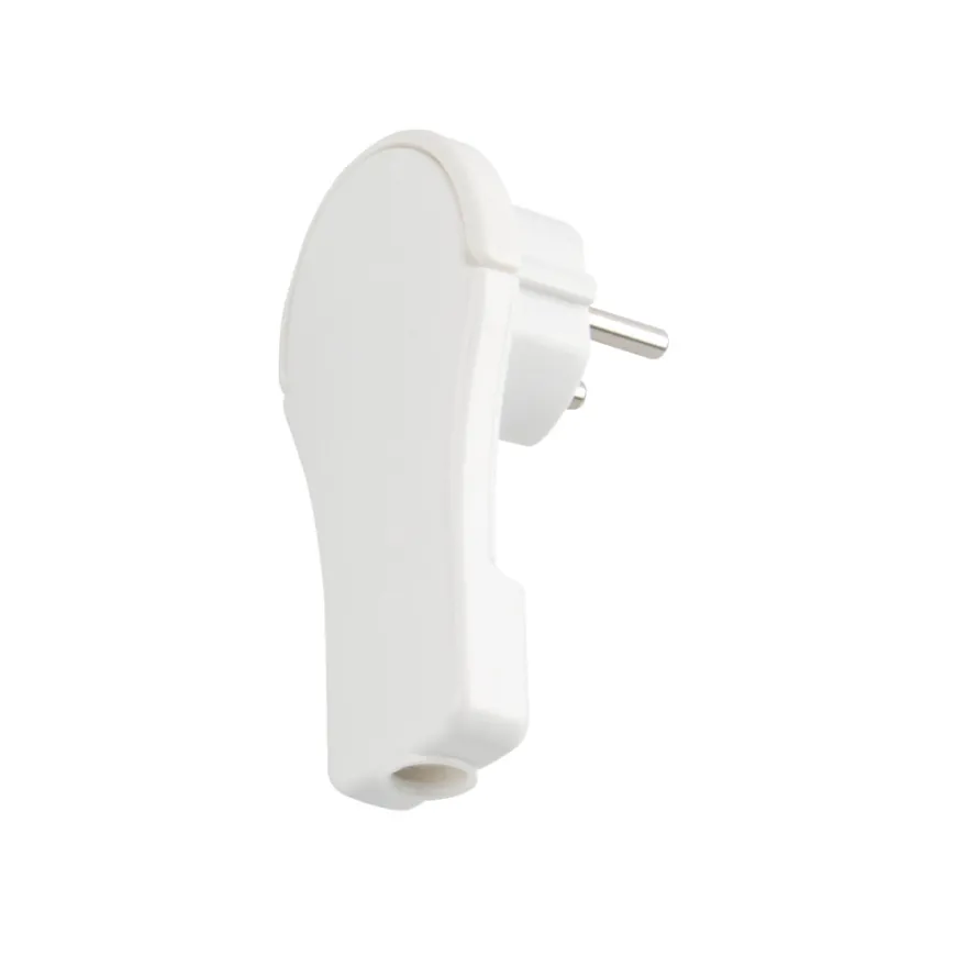 Elworks stikprop vinkel schuko flad - Elworks