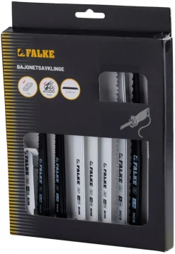 Falke® bajonetsavklinger 21 dele