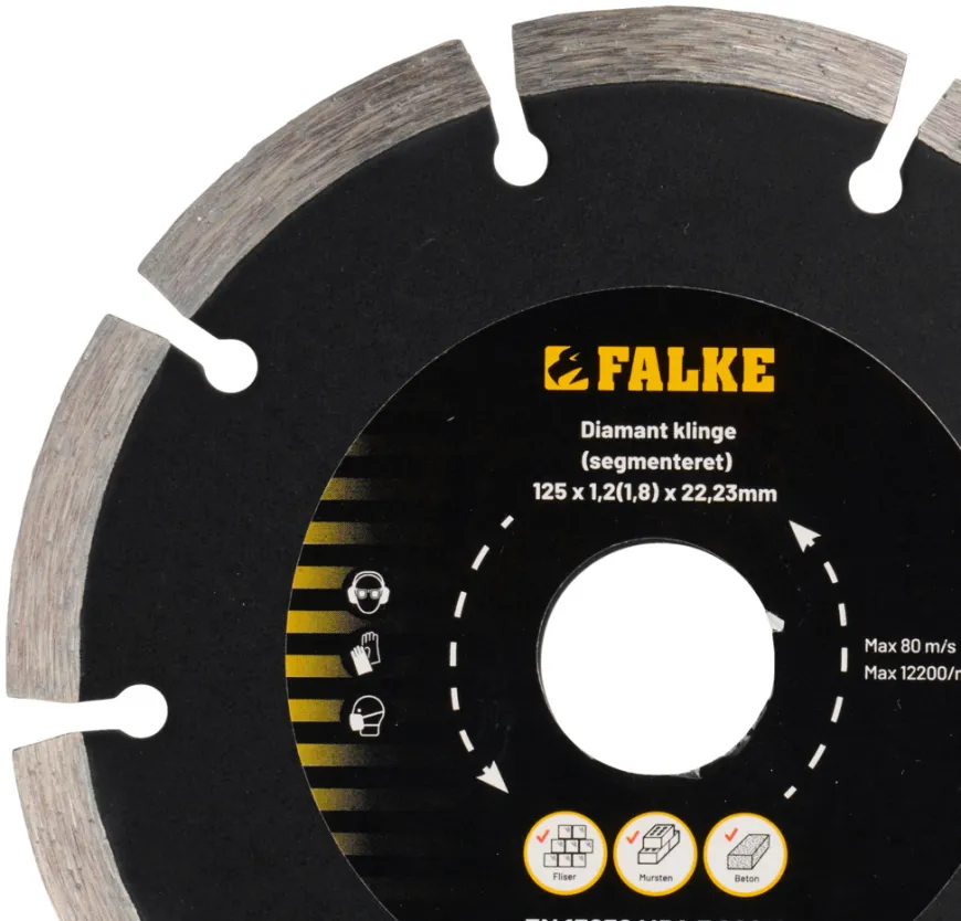 Falke® diamantklinge Ø125 mm
