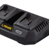 Falke® dobbeltoplader 18 V Li-ion