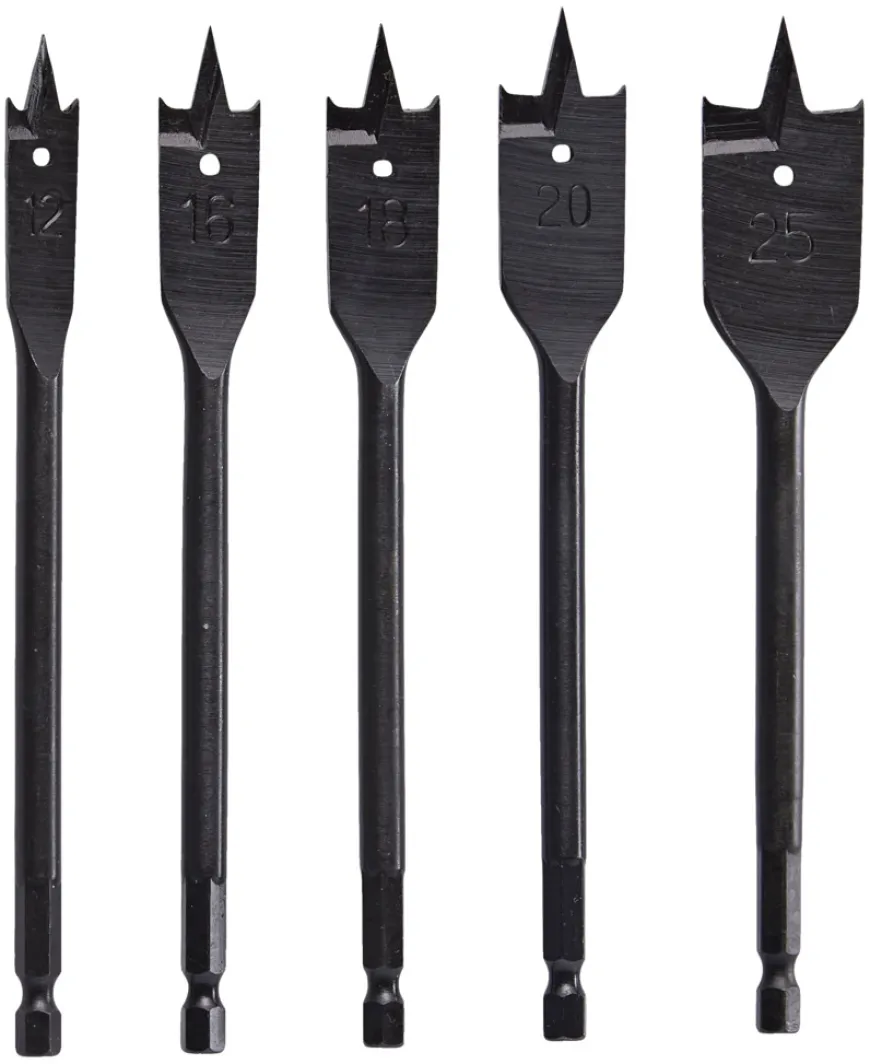 Falke® fladborssæt til træ 5 stk.