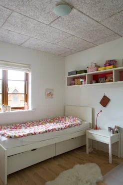 Fibrolith træbeton K5 hvid 600 x 1200 mm - Køb i butik