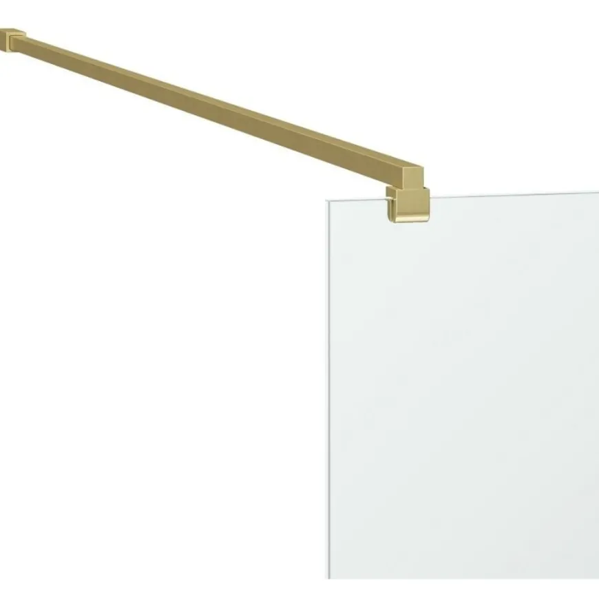 Forhængsstang 110 cm messingfinish - Mikelo